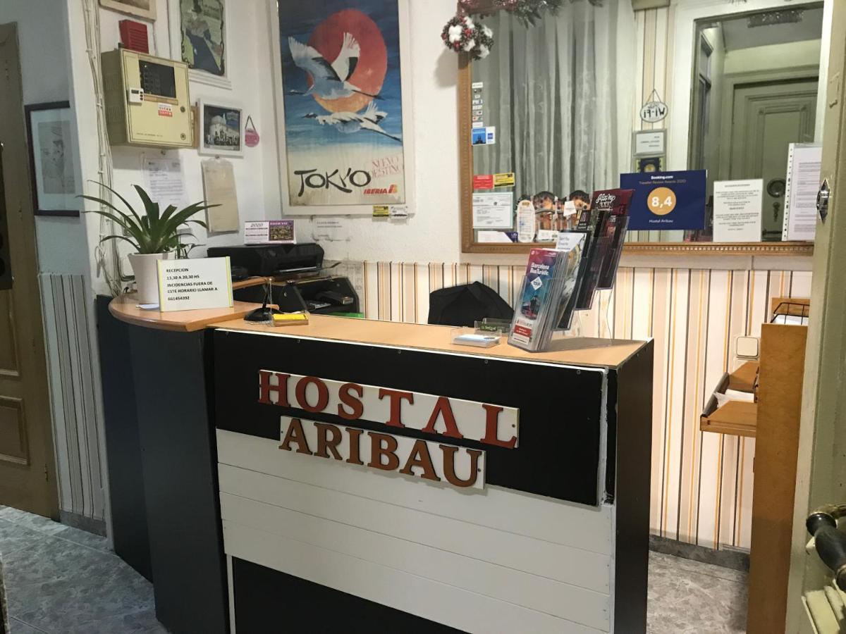Hostal Aribau 巴塞罗那 外观 照片